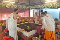 Sharadiya Navaratri 2020 Day 2 (18.10.2020) - Karla - Samuhika Durga homa on behalf of KDPT and 5 yajmana-s